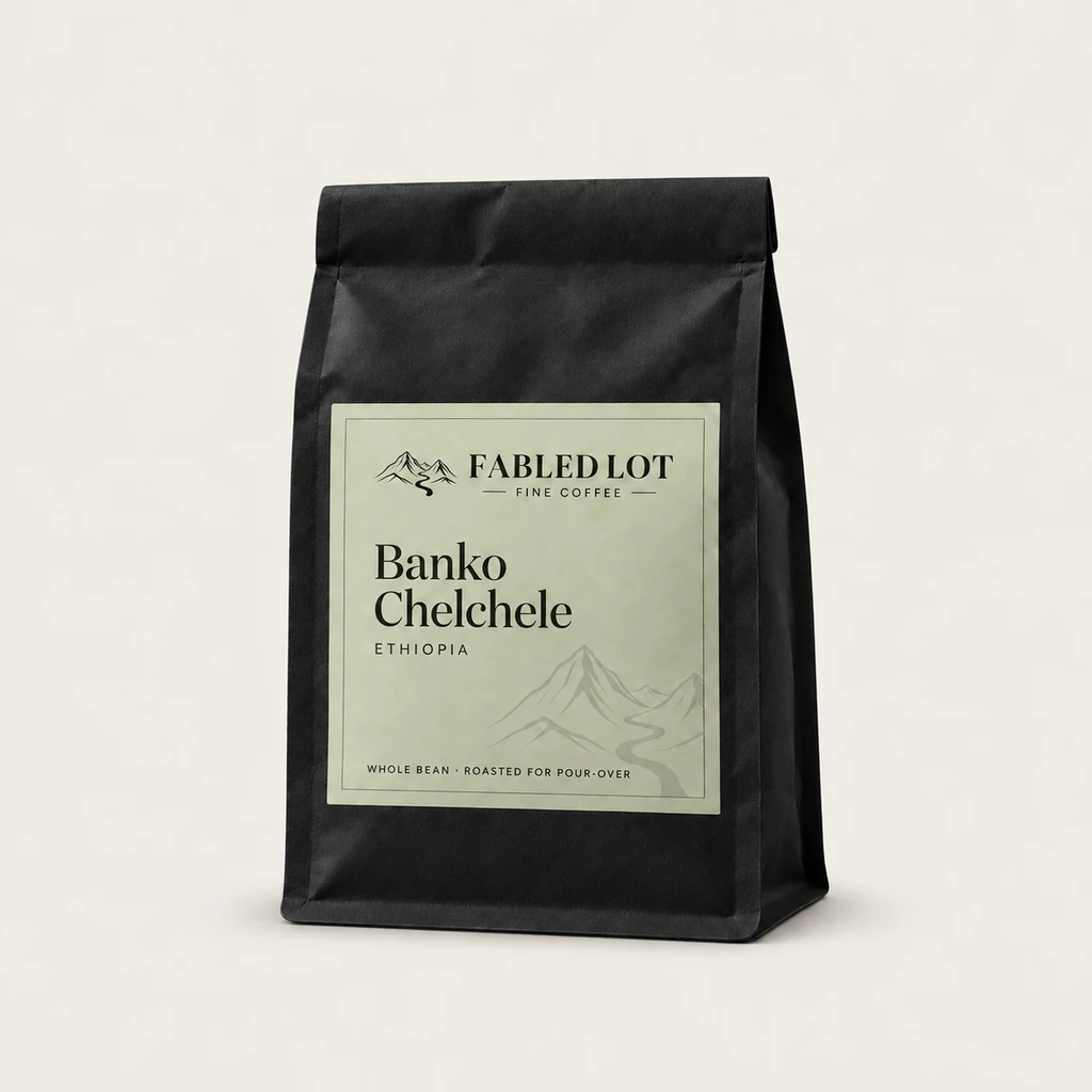Fabled Lot Banko Chelchele coffee bag