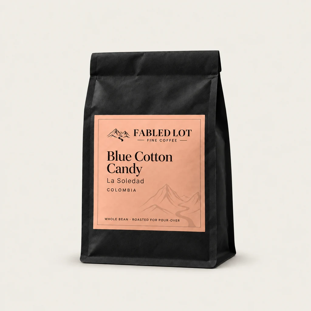 Fabled Lot Blue Cotton Candy coffee bag
