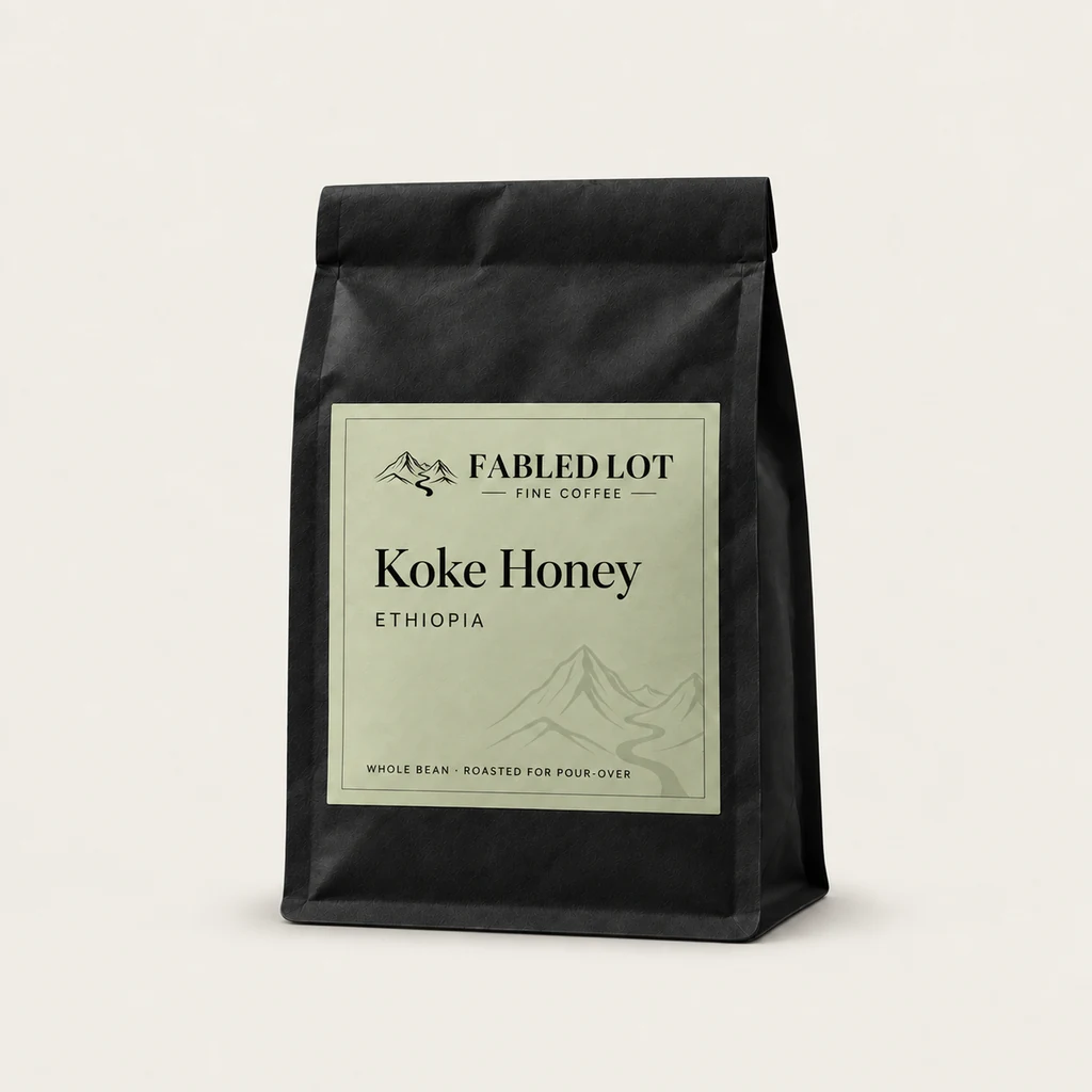 Fabled Lot Koke Honey coffee bag