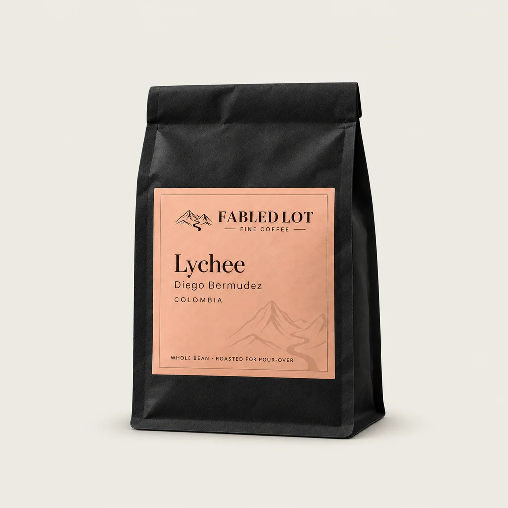 Fabled Lot Lychee coffee bag