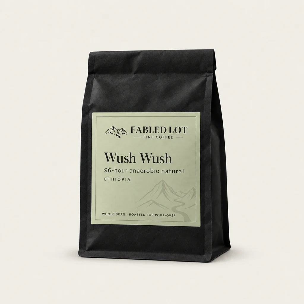 Fabled Lot Wush Wush coffee bag